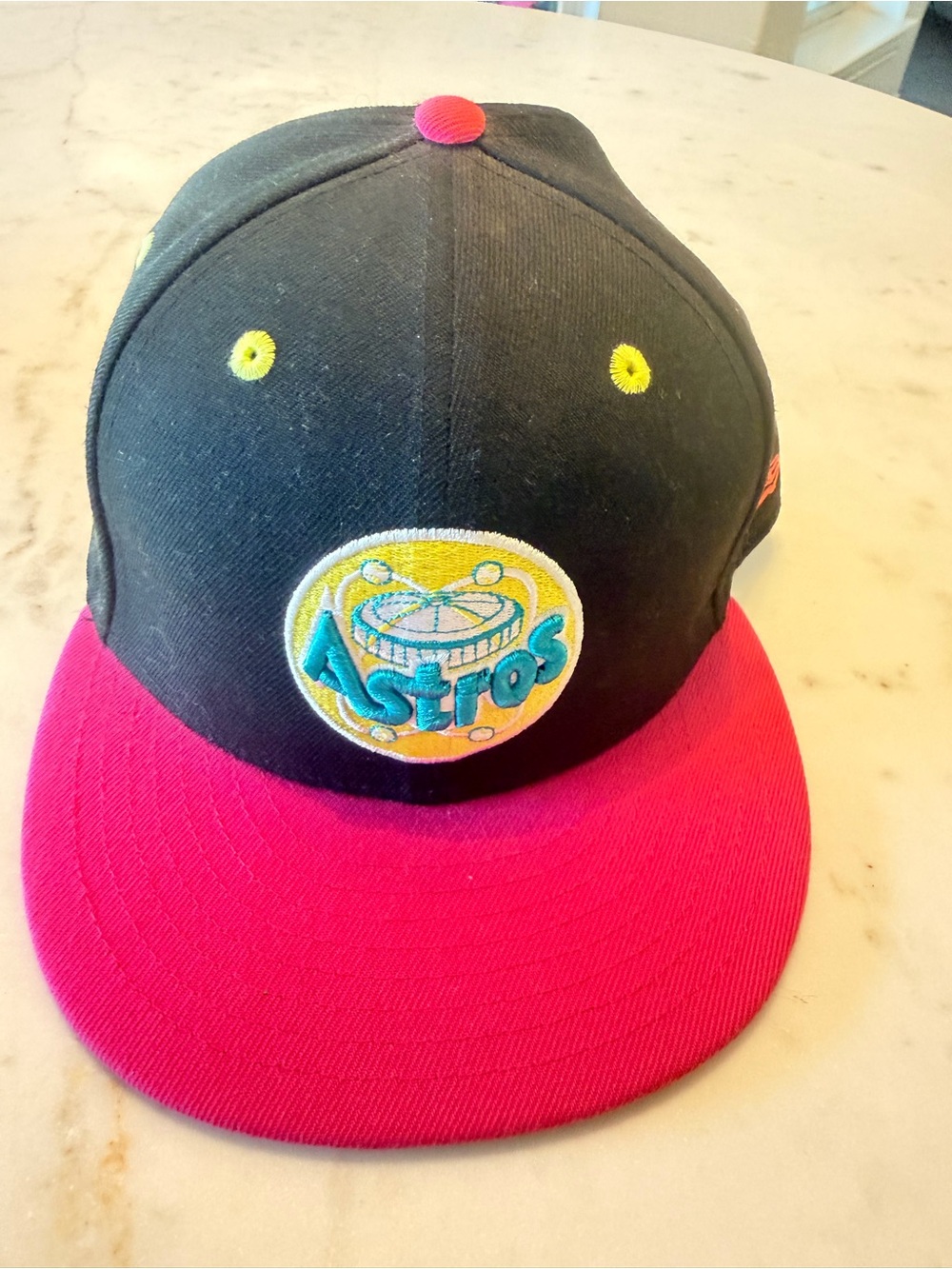 Houston Astros 1986 All-Star Game New Era 59FIFTY Fitted Hat Size 8 Cooperstown